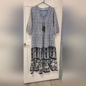 PINK CHICKEN New York - Women's Dress Paisley Print